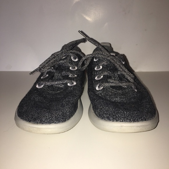 Allbirds Dark Grey The Wool Runners Sneakers 7 - Picture 2 of 10